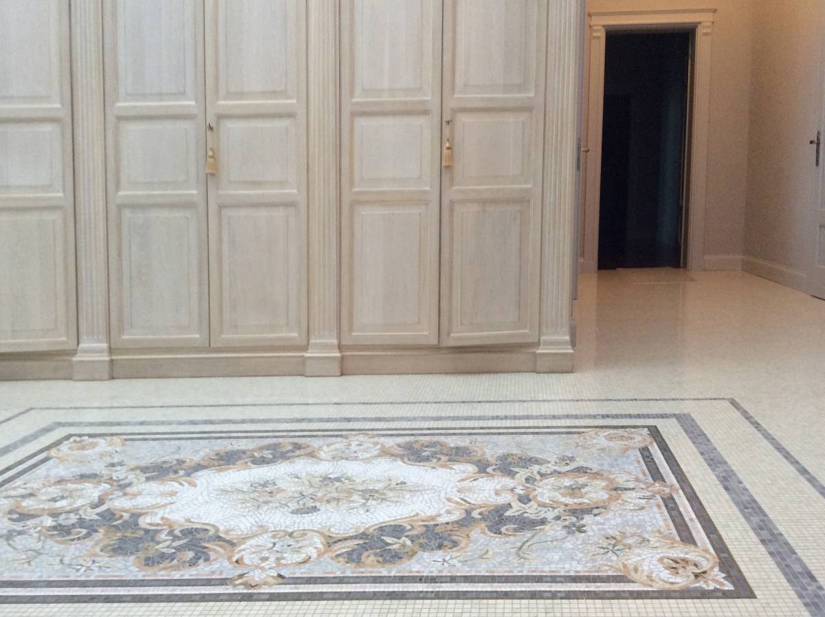 Armadio Prestige, mosaico Sicis